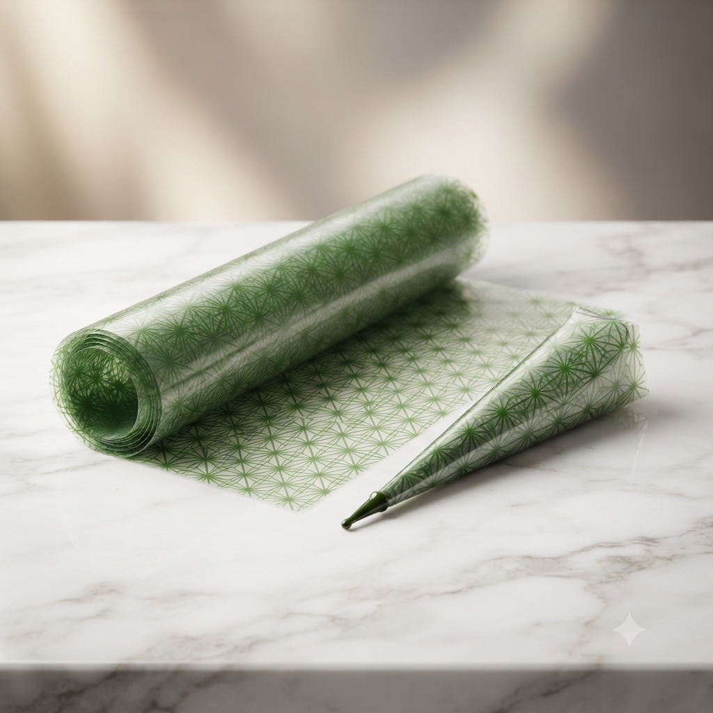 Green Frozen Cellophane Sheets Premium Frozen Cellophane Sheets